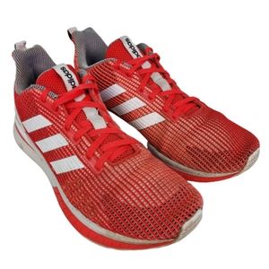 Adidas Questar TND running shoes, Men's size 8, red and white